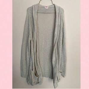 Mossimo Supply Co. Light Beige Knitted Cardigan